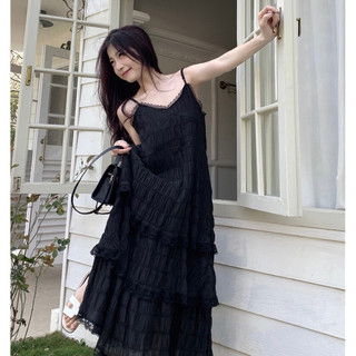 [ORDER] Váy maxi đi biển - váy dài phối ren xinh xắn  mẫu mới 2024