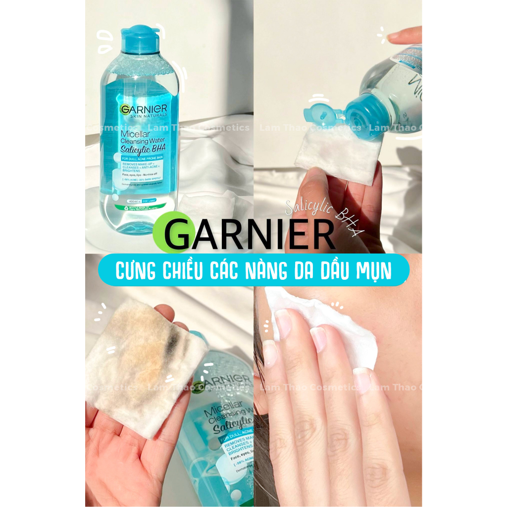 Nước Tẩy Trang Garnier Micellar Cleansing Water