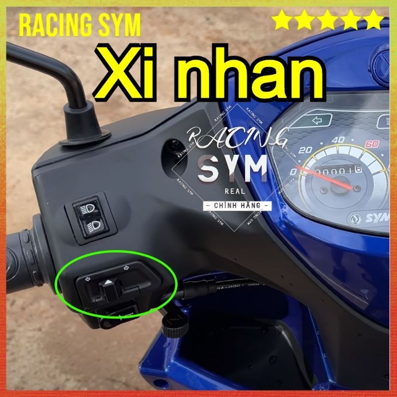 Nút công tắc xe Galaxy 50cc chính hãng SYM