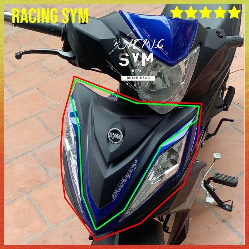 Mặt nạ trước Galaxy 50cc chính hãng SYM