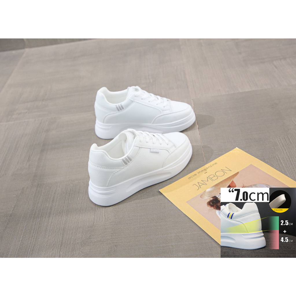 GIÀY NỮ TĂNG CHIỀU CAO 6 CM SIÊU NHẸ VÀ ÊM