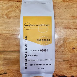 Cafe hạt Sidamo pha máy