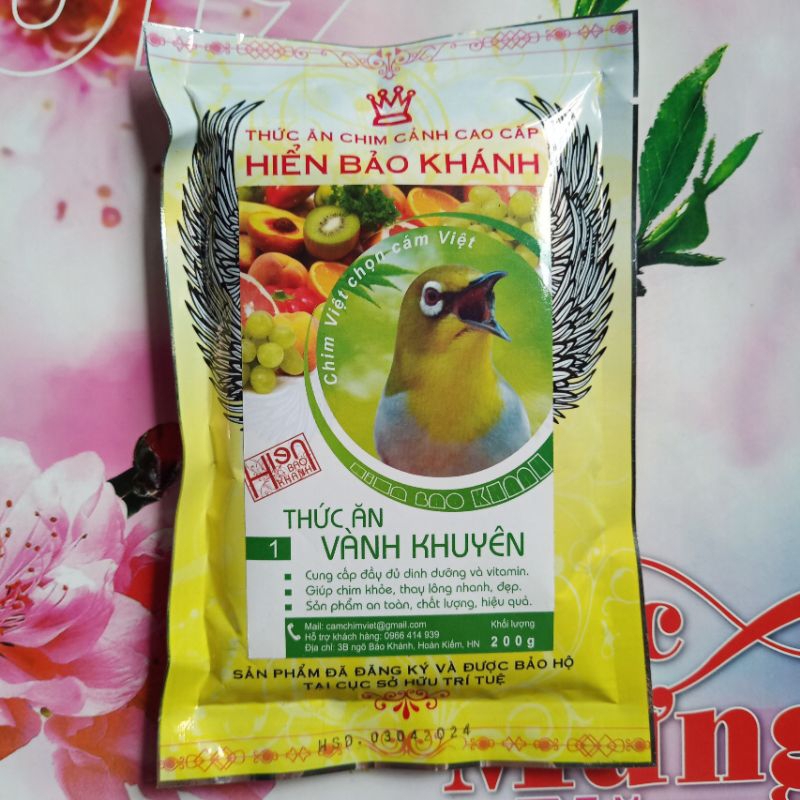 Cám chim khuyên - Hiển bảo khánh số 1, 2, 3