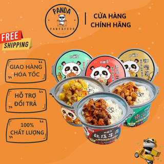 Cơm tự sôi Gấu trúc nội địa nhiều vị tự chọn thơm ngon hộp 265g | Panda Food