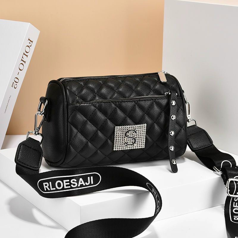 (SIÊU RẺ ) Túi Đeo Chéo, Túi xách nữ Chữ S Đính Đá Phong Cách Hàn Quốc Thời Trang Cho Nữ