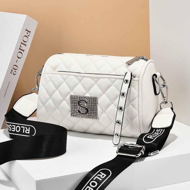 (SIÊU RẺ ) Túi Đeo Chéo, Túi xách nữ Chữ S Đính Đá Phong Cách Hàn Quốc Thời Trang Cho Nữ