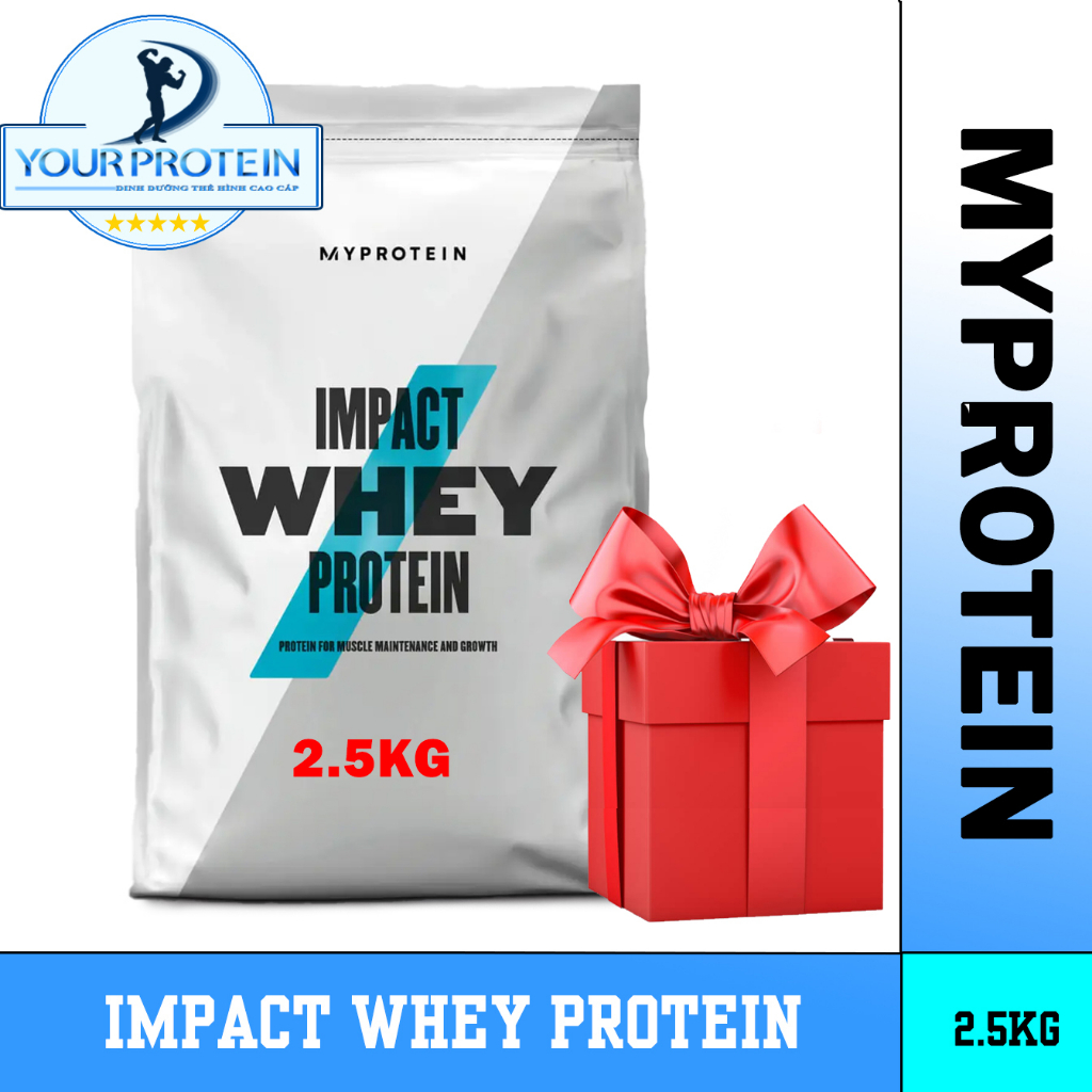 IMPACT WHEY PROTEIN 2.5KG - 100 lần dùng
