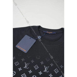 Áo thun Lou.is Vui.tton Monogram Gradient T-Shirt Black.