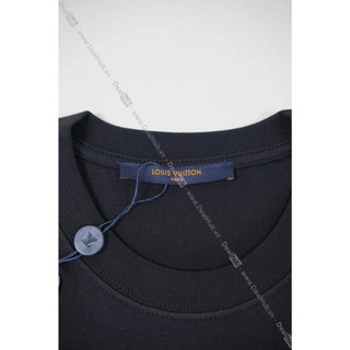 Áo thun Lou.is Vui.tton Monogram Gradient T-Shirt Black.