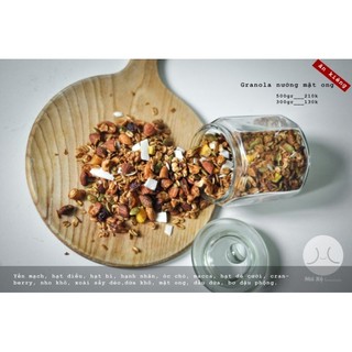 Granola nướng mật ong