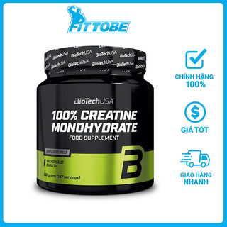 Bổ sung năng lượng creatine monohydrate biotechusa – 300g