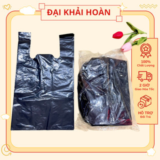 1kg Túi Xốp Đen Quai Bóng chuyên đóng hàng, túi rác| Túi đen loại 1| Túi Bóng,Dai Chắc Chắn Không Hôi