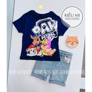 Áo thun chó cứu hộ auth cho bé trai