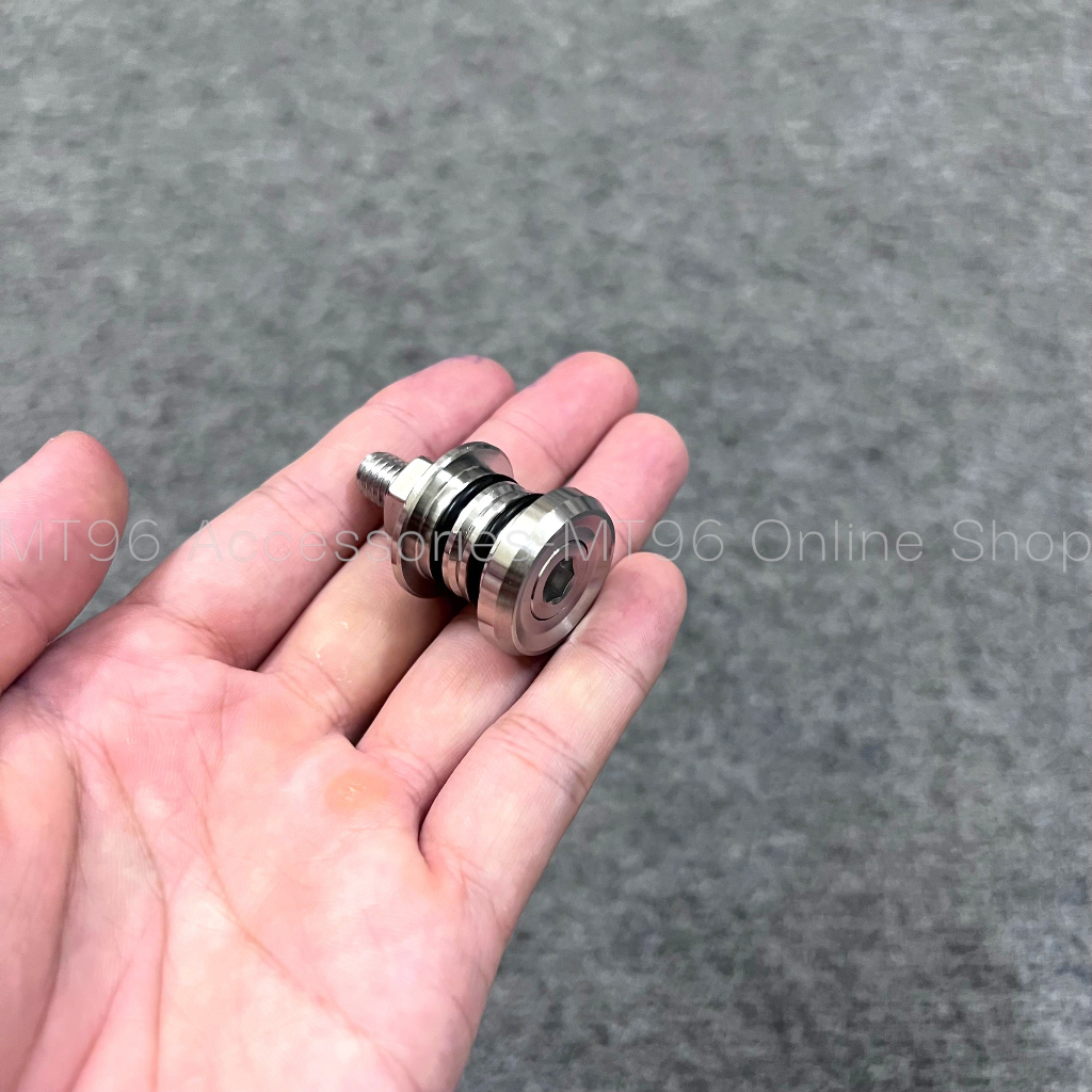 Khâu Treo Pô Salaya Inox Cho Xe Honda Wave Dream Future Các Đời Chuẩn Inox304