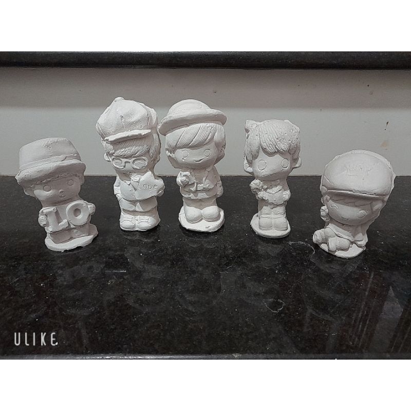 Tượng thạch cao tượng tô màu 7cm đến 10cm