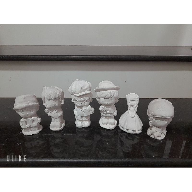 Tượng thạch cao tượng tô màu 7cm đến 10cm