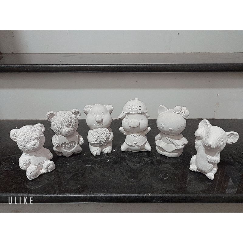 Tượng thạch cao tượng tô màu 8-12cm