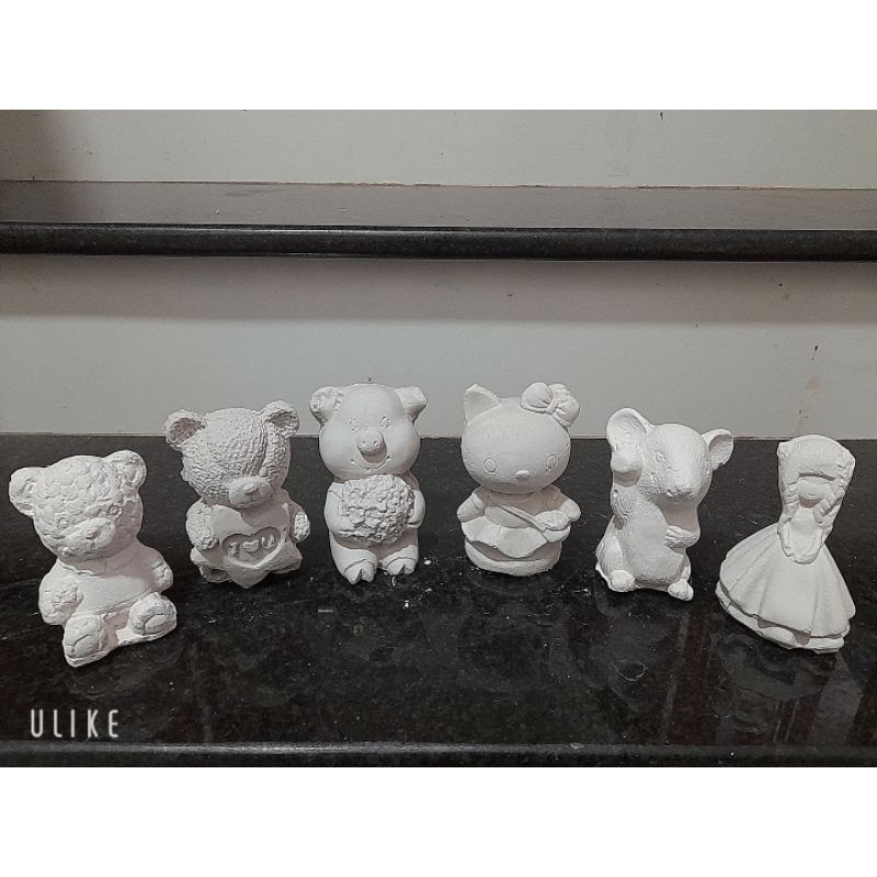 Tượng thạch cao tượng tô màu 8-12cm