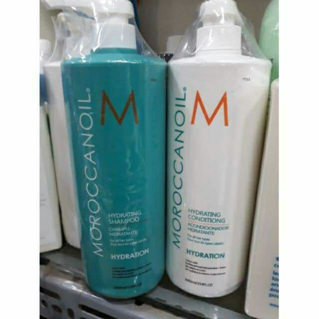 MOROCCANOIL - Cặp Dầu Gội Dầu Xả Dưỡng Ẩm Sâu Phục Hồi Tóc Hư Tổn MOROCCANOIL 1000ml