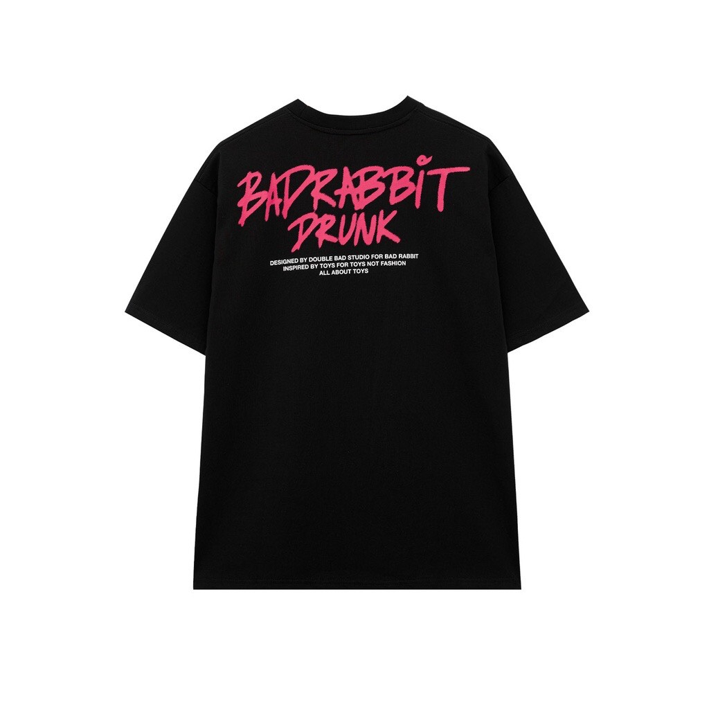 Áo thun Unisex Bad Rabbit DRUNK RABBIT 100% cotton | BigBuy360 - bigbuy360.vn