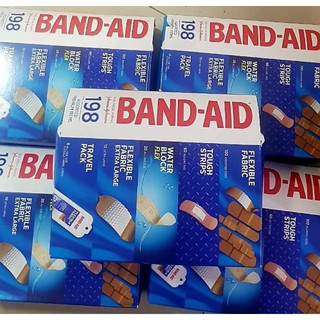 Băng cá nhân band-aid hộp 198 miếng air mỹ