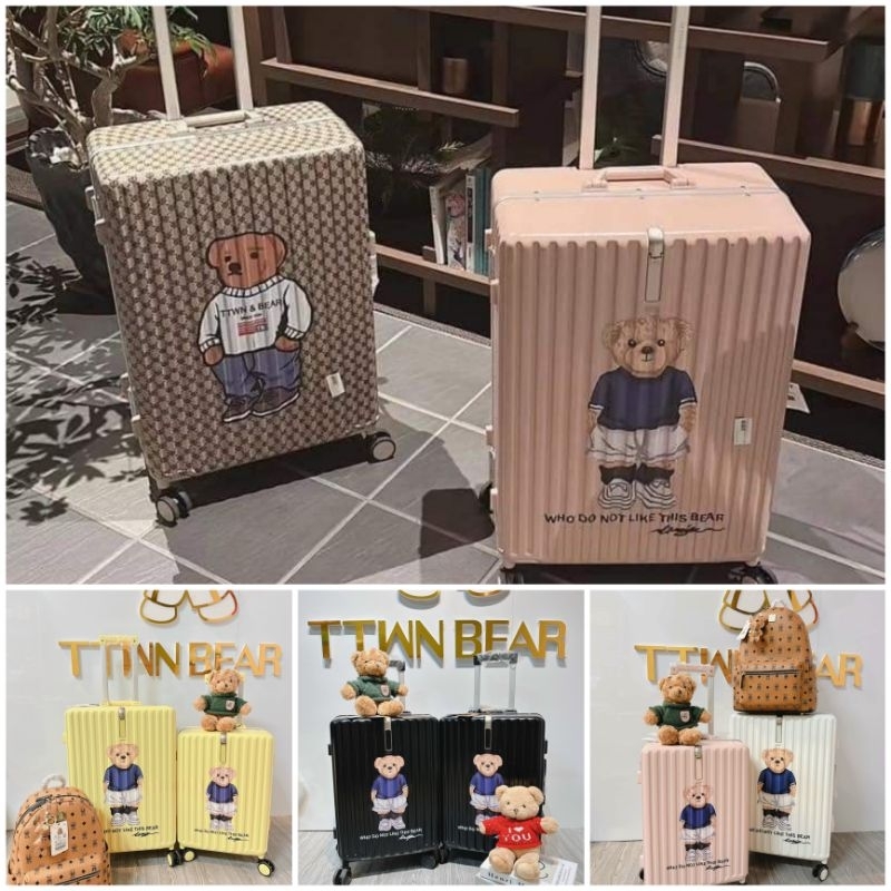 VALI TTWN BEAR ĐỦ 3 SIZE 20IN 24IN 26IN ( Ship hỏa tốc)