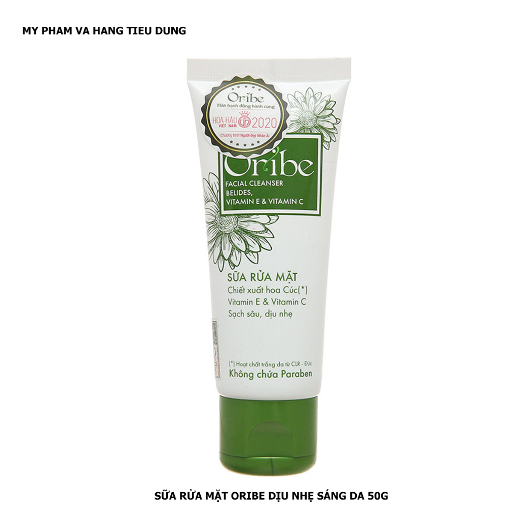 SỮA RỬA MẶT ORIBE DỊU NHẸ SÁNG DA 50G