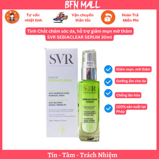 Tinh chất chăm sóc da, hỗ trợ giảm mụn mờ thâm svr sebiaclear serum 30ml
