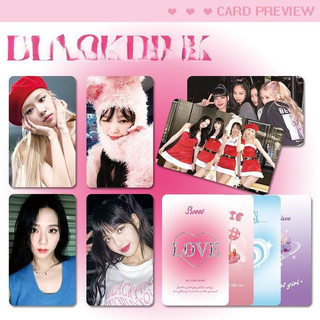 Set 6 ảnh nhóm Blackpink lomocard photocard Lisa Jennei Rose Jisoo