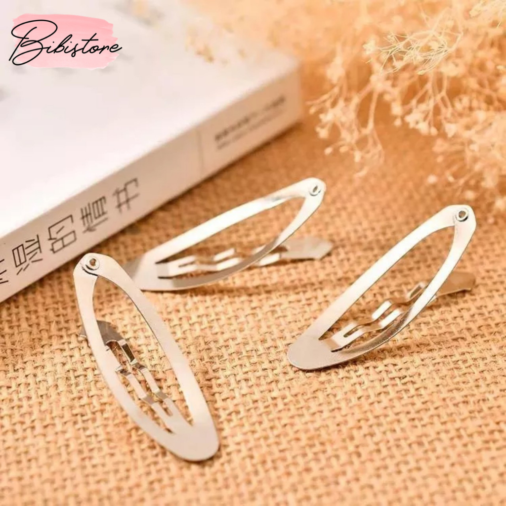 Phôi kẹp tóc Oval - Elip làm handmade