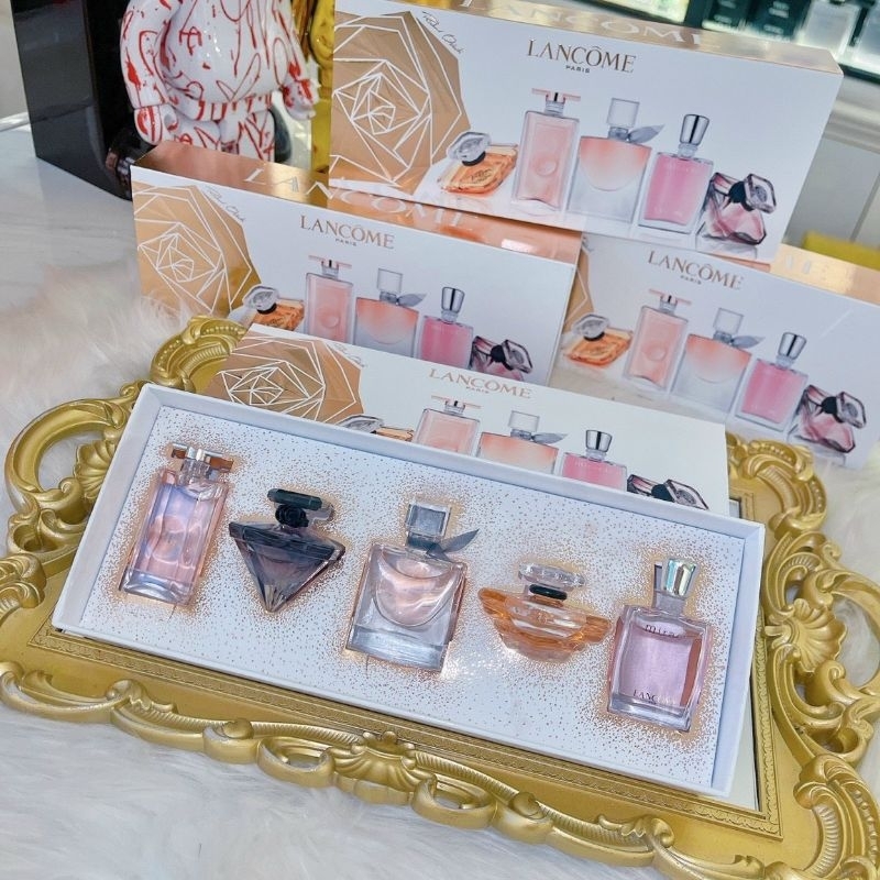 Set nước hoa 5 chai mini Lancome For Women - Tổng hợp 5 mùi HOTTTT nhất nhà Lancome hlee