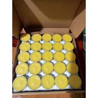 Nến bơ tealight cháy 4h hộp 125 viên