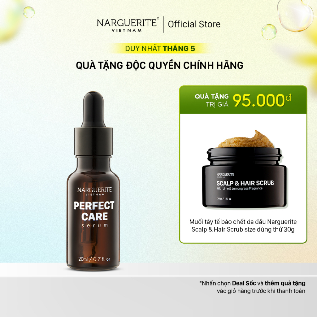 Serum Ốc Sên dưỡng trắng tái tạo da Perfect Care Narguerite 20ml