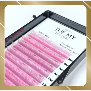 Hồng Nhạt - Mi Lụa Màu Classic 0.07 Mix Size (14 line)