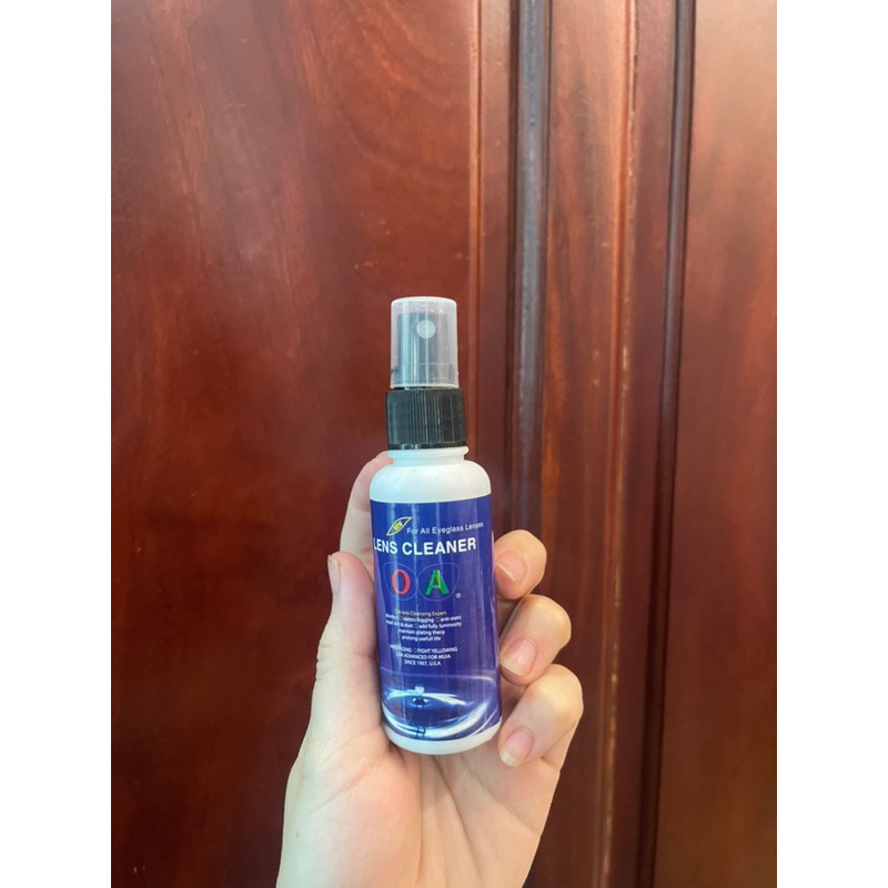 Nước lau mắt kính,rửa tròng kính Lens Cleaner dạng xịt