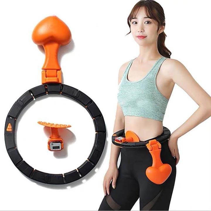 Vòng lắc eo HULA đa năng có đồng hồ đo, Vòng lắc eo tập thể dục giảm mỡ tại nhà thông minh điều hòa nhịp tim