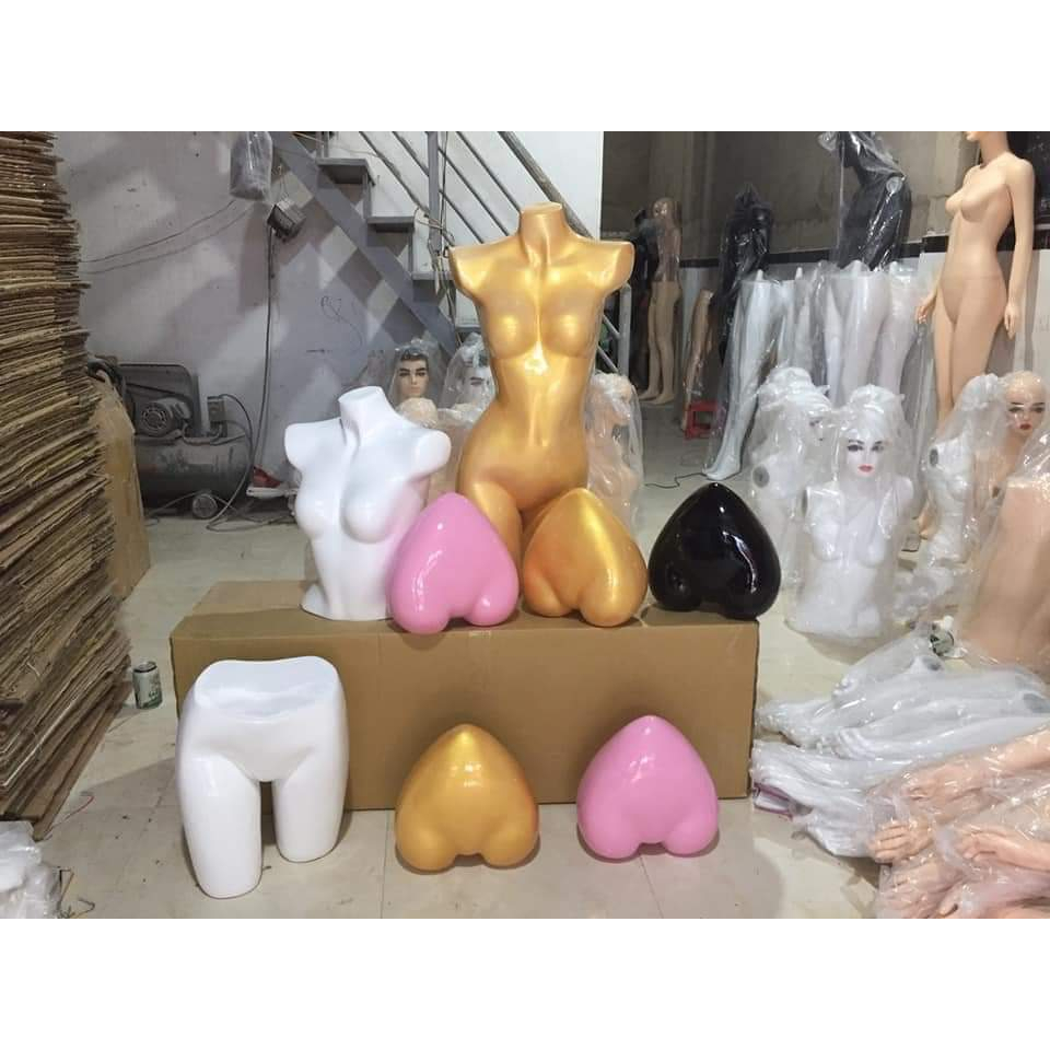 Manocanh Nữ Mặc Bikini/ Đồ Lót Màu Da, Trắng