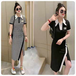 ( HÀNG QUẢNG CHÂU CAO CẤP ) VÁY BODY DÁNG DÀI CÁCH ĐIỆU  – XẺ TÀ VIỀN ĐẮP CHÉO ĐẸP HẾT NẤC