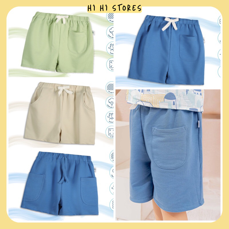 Quần short có túi cho bé trai SS23