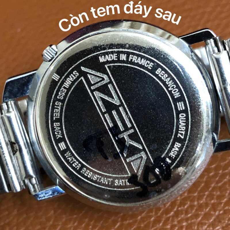 Đồng hồ nam nữ thương hiệu Azeka Pháp máy Thuỵ sĩ