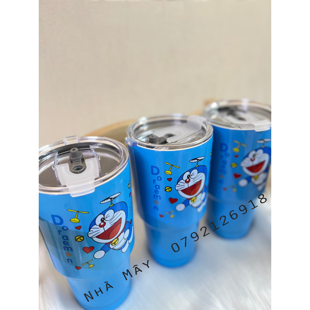 Mua Ly giữ nhiệt inox 304 cao cấp họa tiết Doraemon - Ly giữ nhiệt ...
