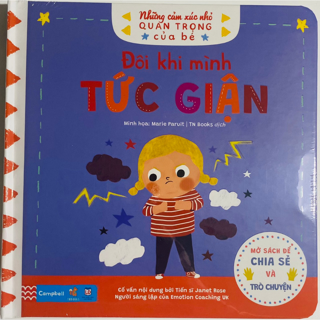 Gieo Mầm, Nuôi Dưỡng Cảm Xúc Cho Bé từ 0-6 tuổi qua tập "Những Cảm Xúc Nhỏ Quan Trọng Của Bé"