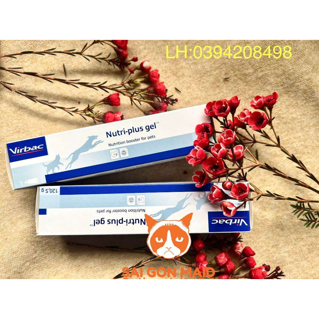 1 Tuýp Nutri plus-Gel dinh dưỡng cao cấp dành cho chó mèo