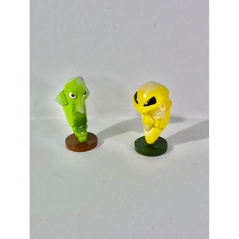 POKEMON TOMY GEN 1 HUYỀN THOẠI BỌ METAPOD KAKUNA- MÔ HÌNH NHẬT BẢN - QUÁI VẬT BỎ TÚI