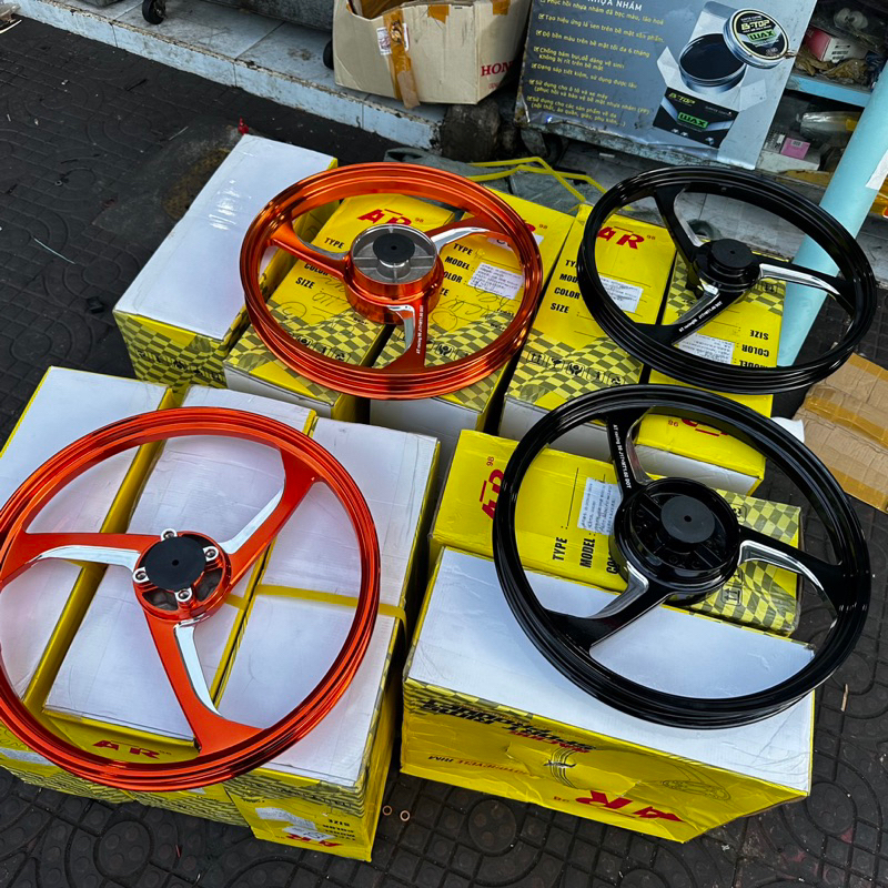 Mâm ATR CNC 3 Cây Xéo Future , Wave , Sirus