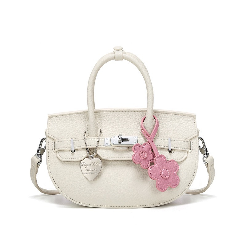 Túi xách nữ h.m trang trí móc treo cực xinh hottrell