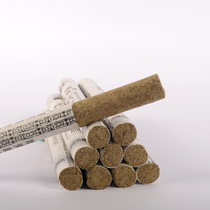 Điếu Ngải Cao cấp - Nhang Ngải Cứu Hương Ngải Nhung 5 năm hộp 10 điếu