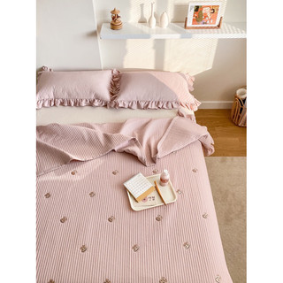 [HÀNG CÓ SĂN] Bộ Quilting 2 VỎ GỐI NẰM + 1 TẤM TRẢI PHỦ FREESIZE 1 Chù Bedding