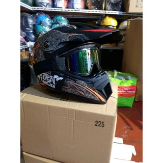 Mũ cào cào offroad đi phượt - Nón bảo hiểm fullface cào cào chính hãng