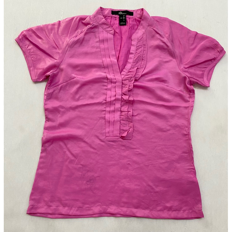 (A1530) Áo sơ mi cổ bèo Nino.maxx (Size M) - Thanh lý vnxk